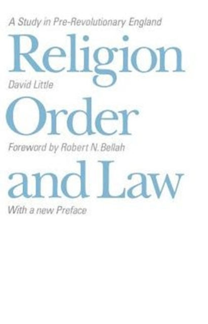 Book cover of: Religion, Order, and Law