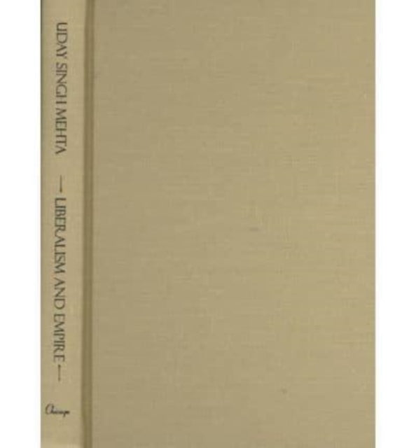 Book cover of: Liberalism and Empire