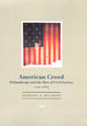Book cover of: American Creed. By: Kathleen D. McCarthy