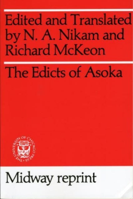 Book cover of: Edicts of Asoka