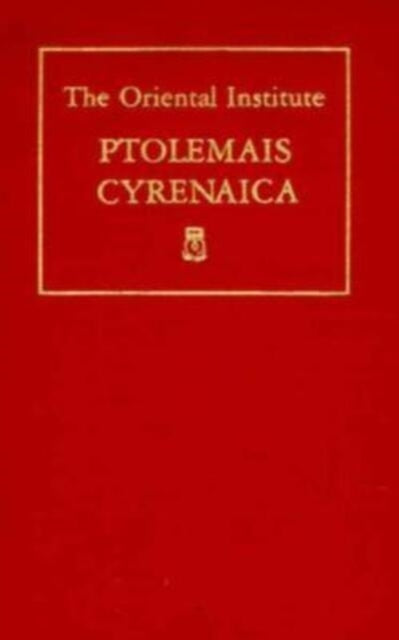 Book cover of: Ptolemais Cyrenaica