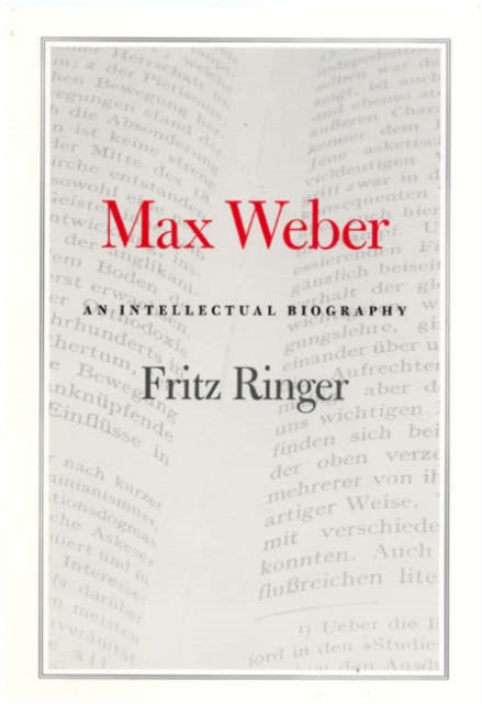 Book cover of: Max Weber. By: Fritz Ringer