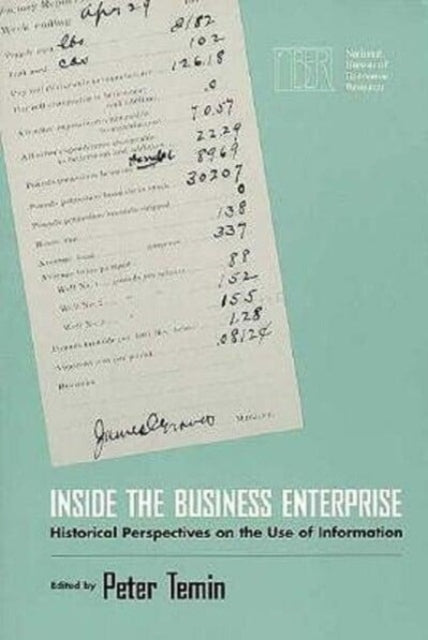 Book cover of: Inside the Business Enterprise. By: Peter Temin
