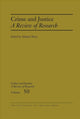 Book cover of: Crime and Justice, Volume 50. By: Michael Tonry
