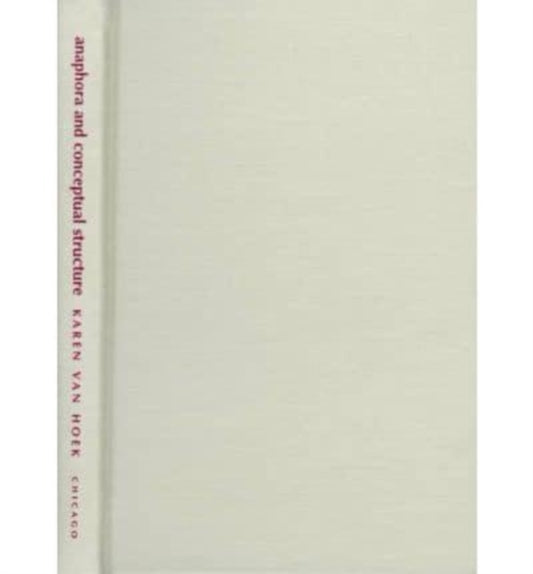 Book cover of: Anaphora and Conceptual Structure