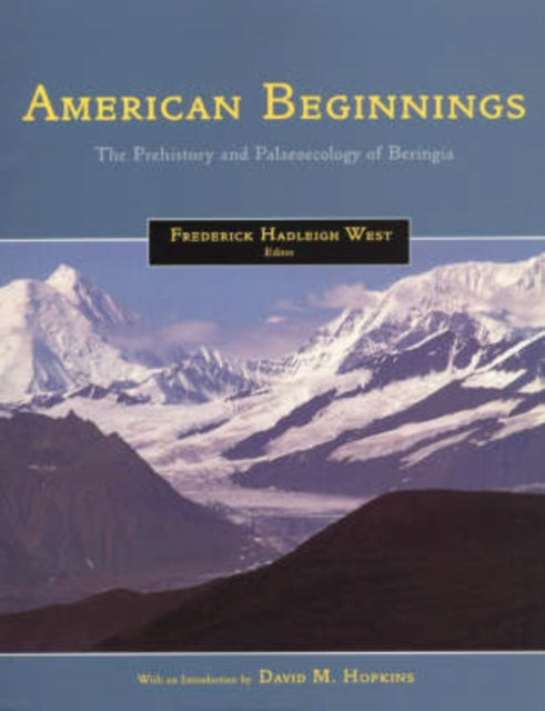Book cover of: American Beginnings. By: Frederick Hadleigh West