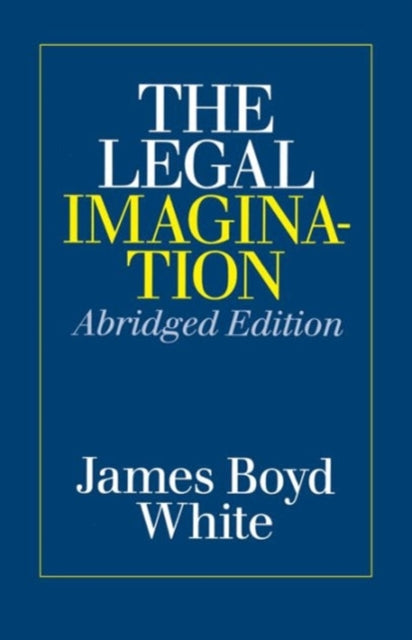Book cover of: Legal Imagination