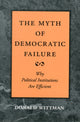 Book cover of: Myth of Democratic Failure. By: Donald A. Wittman