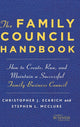 Book cover of: Family Council Handbook