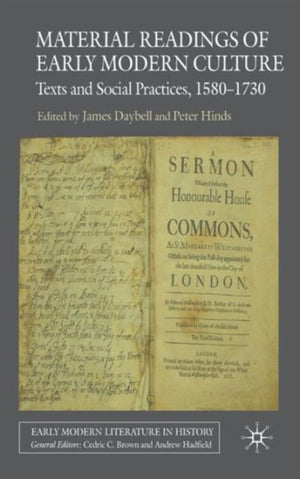 Material Readings of Early Modern Culture