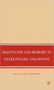 Book cover of: Skepticism and Memory in Shakespeare and Donne. By: Anita Gilman Sherman