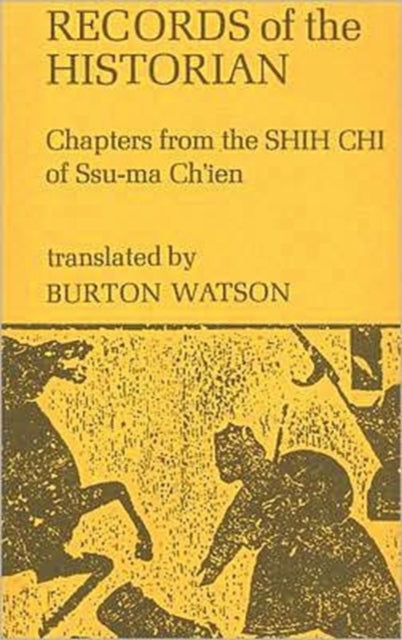 Book cover of: Records of the Historian. By: Burton Watson
