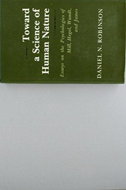 Book cover of: Toward a Science of Human Nature