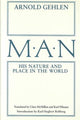 Book cover of: Man. By: Arnold Gehlen