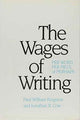 Book cover of: Wages of Writing