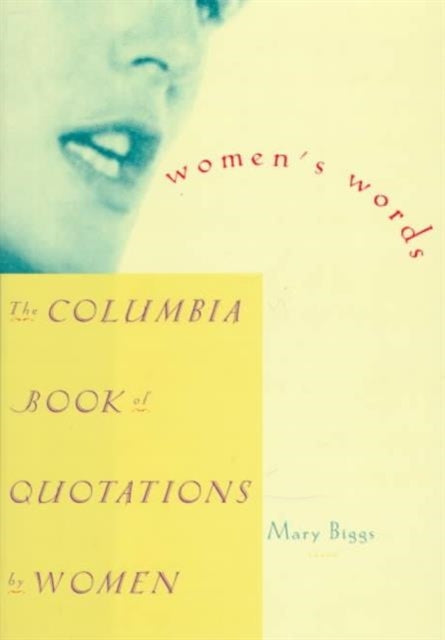 Book cover of: Women's Words
