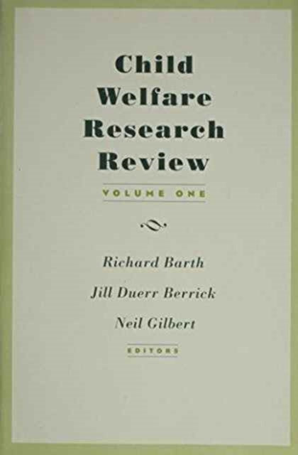 Book cover of: Child Welfare Research Review