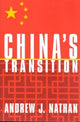 Book cover of: China’s Transition