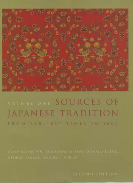 Book cover of: Sources of Japanese Tradition