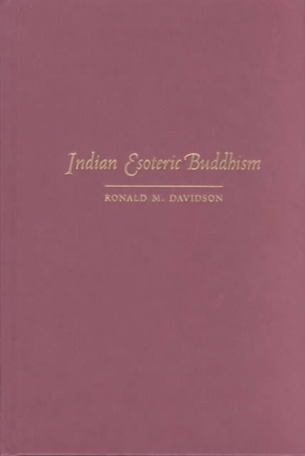 Book cover of: Indian Esoteric Buddhism