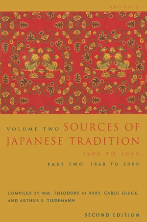 Sources of Japanese Tradition, Abridged