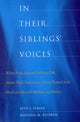 Book cover of: In Their Siblings’ Voices. By: Simon, Rita James.