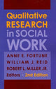 Book cover of: Qualitative Research in Social Work. By: Anne E. Fortune
