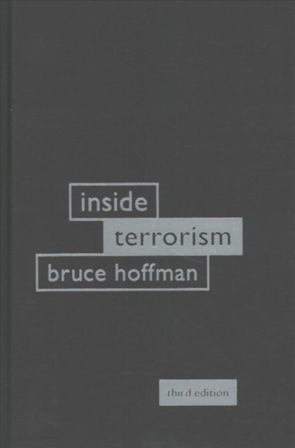 Book cover of: Inside Terrorism. By: Bruce Hoffman