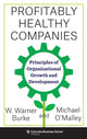 Book cover of: Profitably Healthy Companies. By: Michael O'Malley