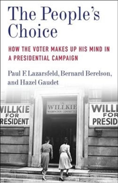 Book cover of: People's Choice. By: Paul F. Lazarsfeld