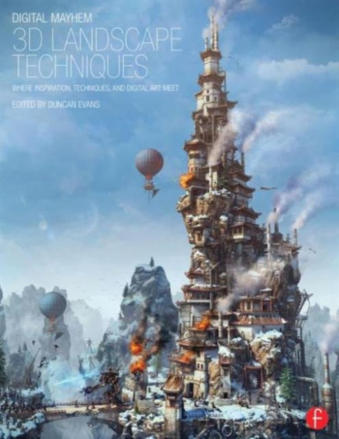 Book cover of: Digital Mayhem 3D Landscape Techniques