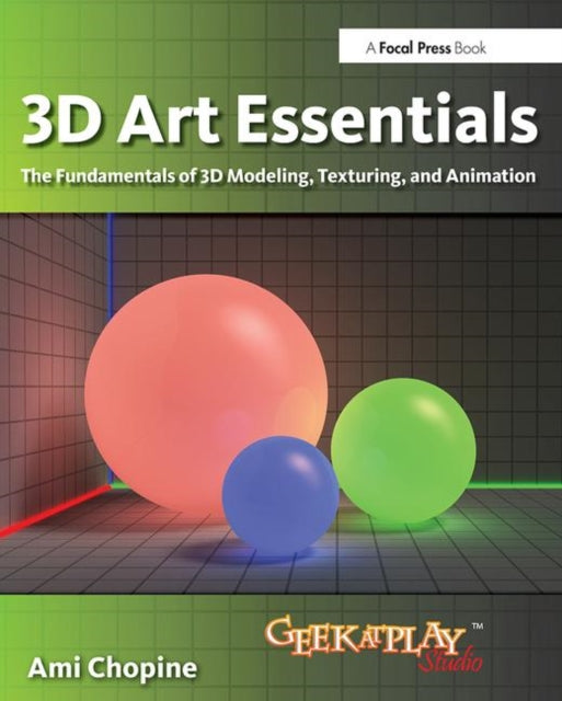 Book cover of: 3D Art Essentials. By: Ami Chopine