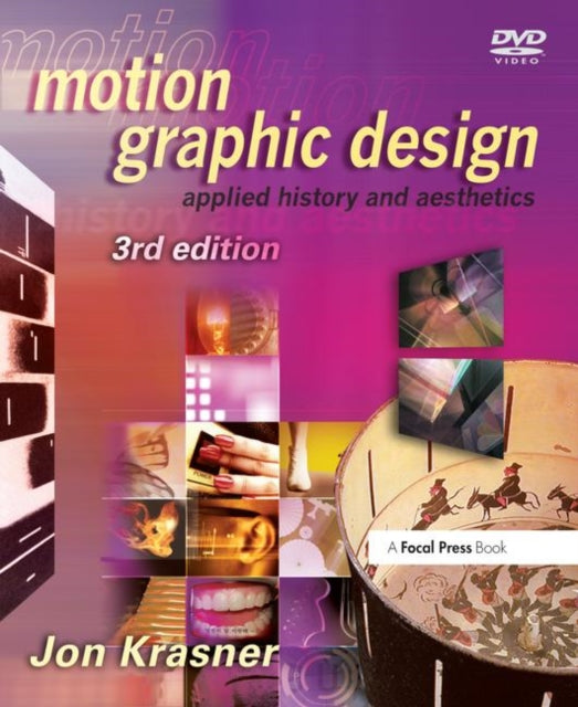 Book cover of: Motion Graphic Design. By: Jon Krasner