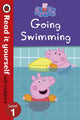 Book cover of: Peppa Pig: Going Swimming – Read It Yourself with Ladybird Level 1. By: Ladybird
