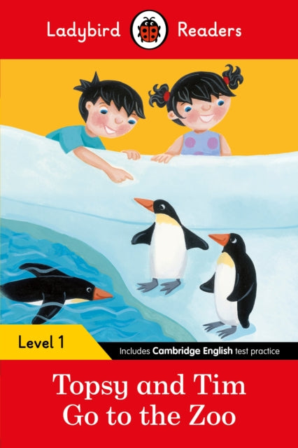 Book cover of: Ladybird Readers Level 1 - Topsy and Tim - Go to the Zoo (ELT Graded Reader)