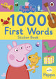 Book cover of: Peppa Pig: 1000 First Words Sticker Book