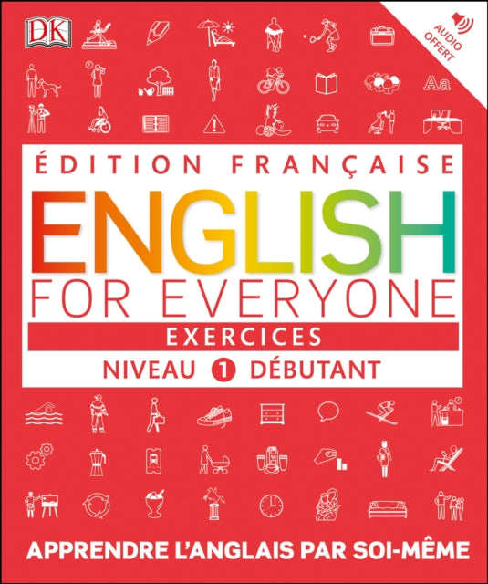 Book cover of: English for Everyone Practice Book Level 1 Beginner. By: DK Publishing