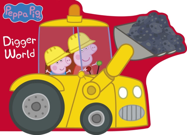 Book cover of: Peppa Pig: Digger World. By: Ladybird Books Staff