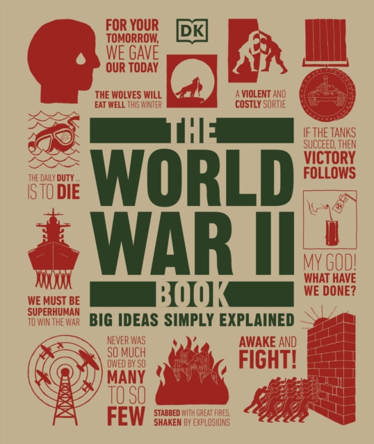 World War II Book, Big Ideas Simply Explained 9780241347119 DK Publishing