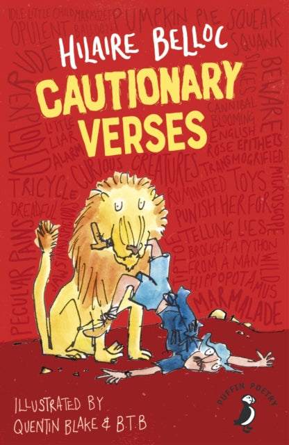 Book cover of: Cautionary Verses. By: Hilaire Belloc