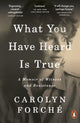 Book cover of: What You Have Heard Is True. By: Carolyn Forché