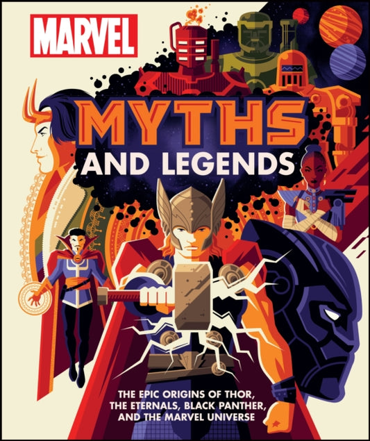 Book cover of: Marvel Myths and Legends. By: James Hill