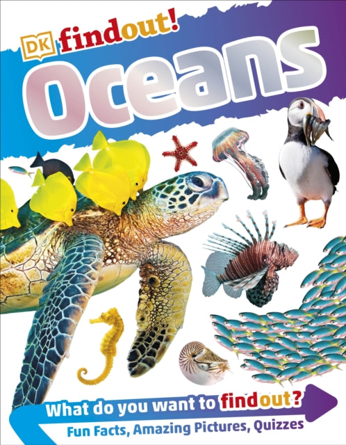 Book cover of: DKfindout! Oceans. By: DK Publishing