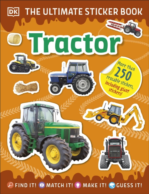 Ultimate Sticker Book Tractor 9780241467084 DK Publishing