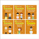 Book cover of: Maths — No Problem! Collection of 6 Workbooks, Ages 9-10 (Key Stage 2). By: Maths -- No Problem!