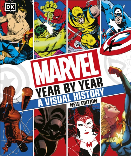 Book cover of: Marvel Year By Year A Visual History New Edition. By: Tom DeFalco