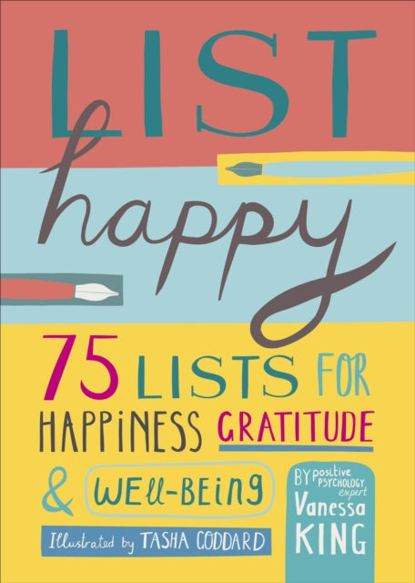 Book cover of: List Happy. By: Vanessa King
