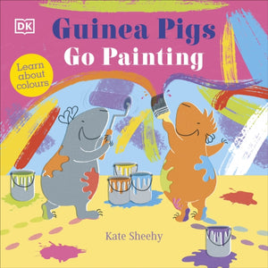 Guinea Pigs Go Painting, Learn About Colours