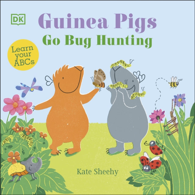 Book cover of: Guinea Pigs Go Bug Hunting. By: Kate Sheehy