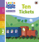 Book cover of: Learn with Peppa Phonics Level 2 Book 8 – Ten Tickets (Phonics Reader). By: Peppa Pig